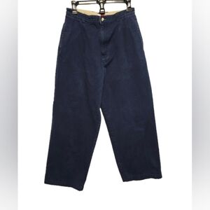 Tommy Hilfiger Vintage Y2K 2002 Navy Cotton Pants Boys Size 18